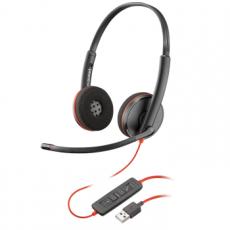 缤特力（PLANTRONICS） 博诣 Poly C3220 USB头戴式学生耳麦 在线教育 老师录课 网络学习 电话会议 兼容Teams【J】