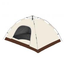 梵玺折叠速开全自动双人帐篷 FX-1017咖色拼灰色