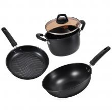 康巴赫双倍防锈精铁三件套FXJT3A