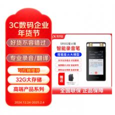 科大讯飞（iFLYTEK）智能录音笔SR502星火版套装 32G 专业录音高清降噪 实时在线翻译离线转写 OCR识别+电脑双肩包【J】
